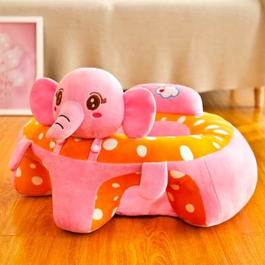COJÍN SILLÓN BEBÉS APRENDIZAJE DISEÑO ANIMALES JHN MULTICOLOR - 7
