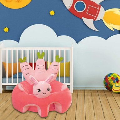 COJÍN SILLÓN BEBÉS APRENDIZAJE DISEÑO ANIMALES JHN MULTICOLOR - 10