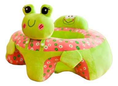 COJÍN SILLÓN APRENDIZAJE BEBÉ APOYO ANIMALES JHN MULTICOLOR - 1