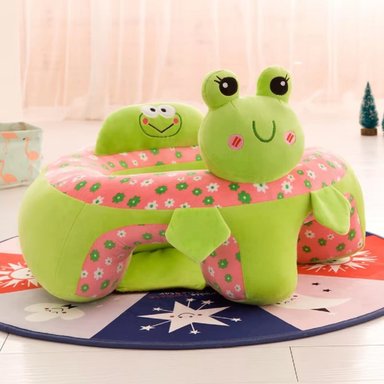 COJÍN SILLÓN APRENDIZAJE BEBÉ APOYO ANIMALES JHN MULTICOLOR - 3