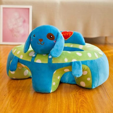 COJÍN SILLÓN APRENDIZAJE BEBÉ APOYO ANIMALES JHN MULTICOLOR - 4