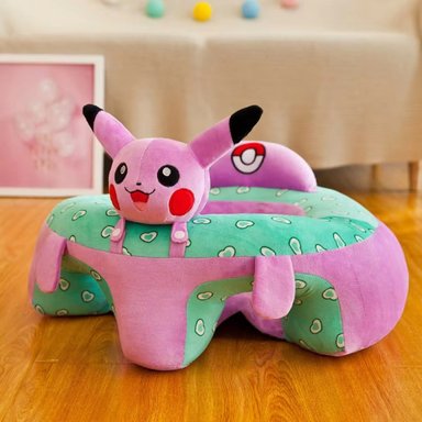 COJÍN SILLÓN APRENDIZAJE BEBÉ APOYO ANIMALES JHN MULTICOLOR - 5
