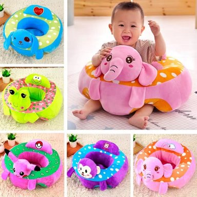 COJÍN SILLÓN APRENDIZAJE BEBÉ APOYO ANIMALES JHN MULTICOLOR - 7