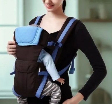 PORTABEBE ERGONOMICO TIPO CANGURO COMODO BEBES LAU - 5