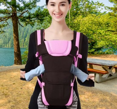 PORTABEBE ERGONOMICO TIPO CANGURO COMODO BEBES LAU - 7