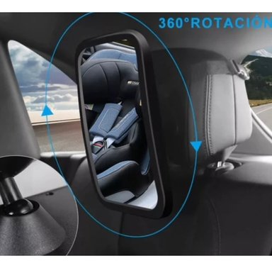 ESPEJO RETROVISOR 360° VISION TRASERA AJUSTABLE NIÑOS LAU - 6