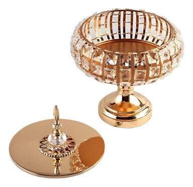 SET 2 FRASCOS ALMACENAMIENTO DECORATIVO MULTIFUNCIONAL JHN - 3