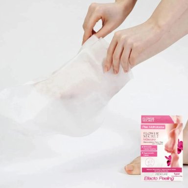 SET 4 MASCARILLAS PIES EFECTO PEELING COLAGENO HIDRATAR LAU - 7