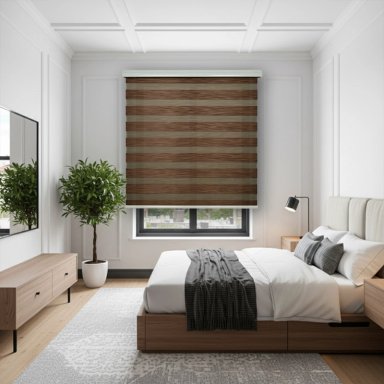 CORTINA ROLLER DUO BLACKOUT 80% DIA Y NOCHE 100 X 240 CM GUIZA - 5