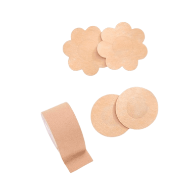 CINTA LEVANTA PECHO GAC1 5CMX5MT + 20 CUBRE PEZONES BOOB TAPE - 2