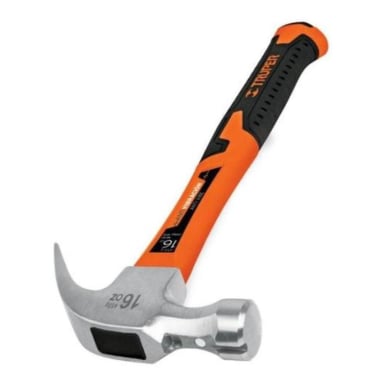 MARTILLO FORJADO UÑA CURVA 16OZ MANGO FIBRA DE VIDRIO TRUPER - 4