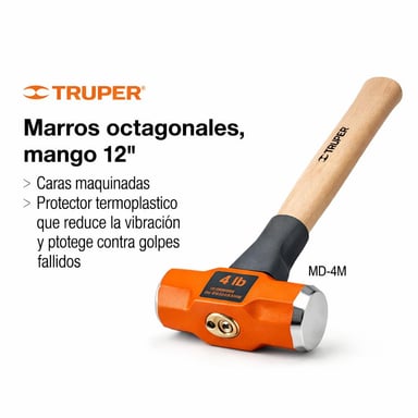 COMBO TRUPER 4 LBS. MD-4M MANGO HIKORY AMERICANO - 4