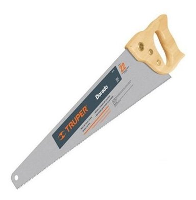 SERRUCHO CTTRU322 CARPINTERO 22 MANGO MADERA TRUPER PROFESIONAL - 1