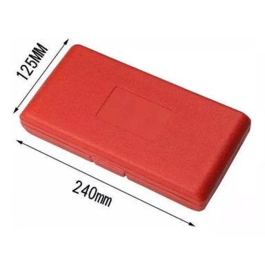 CAJA HERRAMIENTAS JUEGO SET DADOS CHICHARRA HERRAMIENTAS 46 PIEZAS 1 X 1 CM - 3