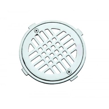 REJILLA POLI 126970 PILETA REDONDA 110 MM CROMADO ACERO INOXIDABLE - 1