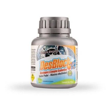 DESTAPADOR CAÑERIAS QUIMICO. PARA BAÑOS, LAVAPLATOS, PASSOL - 1