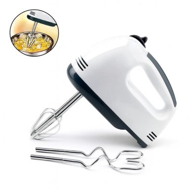 BATIDORA DE MANO ELECTRICA DE COCINA 7 VELOCIDADES - 5