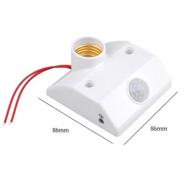 SOQUETE PORTALAMPARA CON SENSOR DE MOVIMIENTO E27 - 8