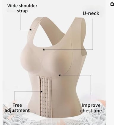 FAJA REDUCTORA MODELADORA INVISIBLE DAMA 2024 | BEIGE - 4