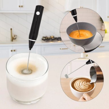 BATIDORA 2024 MINI BATIDOR REVOLVEDOR CAFÉ ESPUMA LECHE RECARGABLE USB - 5