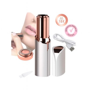 DEPILADORA FACIAL REMOVEDOR DE VELLO SINDOLOR RECARGABLE USB - 4