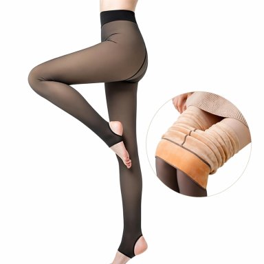 PANTY MUJER INTIMO CALZA CHIPORRO EFECTO PIEL !TALLAS GRANDES!! - 1