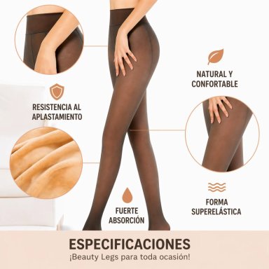 PANTY MUJER INTIMO CALZA CHIPORRO EFECTO PIEL !TALLAS GRANDES!! - 4