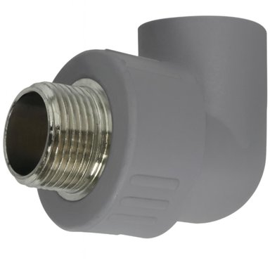 CODO FUSION PPR 25 X 3/4 HE/SOLDAR GRIS METAL EDR - 2
