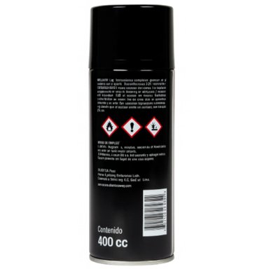 PINTURA EN SPRAY USO GENERAL SECADO RAPIDO REX 400ML NEGRA - 2
