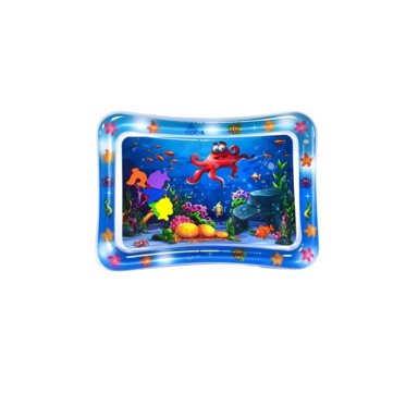 ALFOMBRA AGUA SENSORIAL BEBÉS INFLABLE AZUL - 5