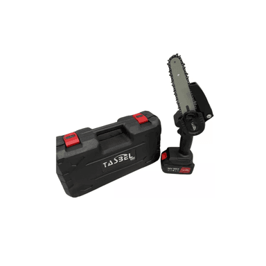 MOTOSIERRA RECARGABLE TASBEL + 2 BATERÍAS 98V PORTÁTIL ACCESORIOS - 4