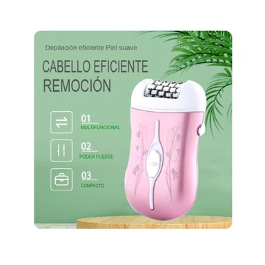 DEPILADORA AFEITADORA Y REMOVEDOR DE CALLOS 3 EN 1 INALÁMBRICO MUJER - 6