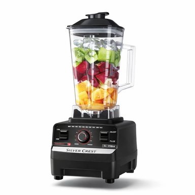 LICUADORA PROFESIONAL CON VASO ABS 110/220V SILVER CREST - 1