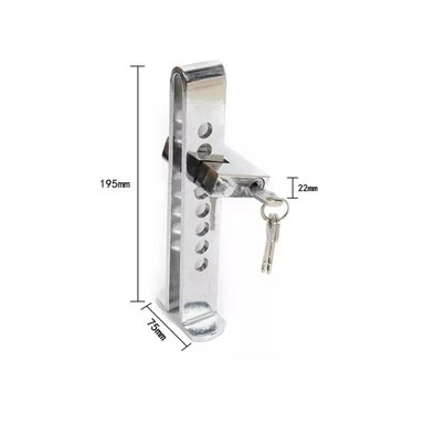 TRABA PEDAL + CANDADO + LLAVES SEGURIDAD AUTO ANTI ROBO - 6