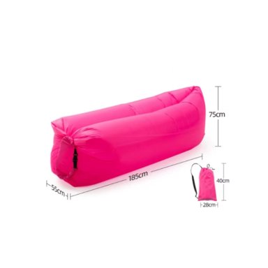 SOFA SILLON INFLABLE TUMBONA COJIN BANANO CAMPING AIRE PLAYA - 4