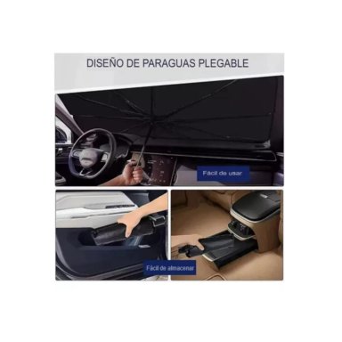 QUITASOL PARABRISAS SOMBRILLA PARASOL SOL PROTECTOR AUTO - 7