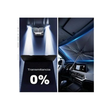 QUITASOL PARABRISAS SOMBRILLA PARASOL SOL PROTECTOR AUTO - 8