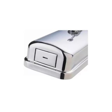 DISPENSADOR JABON LIQUIDO ACERO INOXIDABLE 500ML /PLATEADO - 8