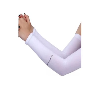 PACK X3 MANGAS DEPORTIVA PREMIUM BRAZOS PROTECCION FILTRO UV - BLANCO - 1
