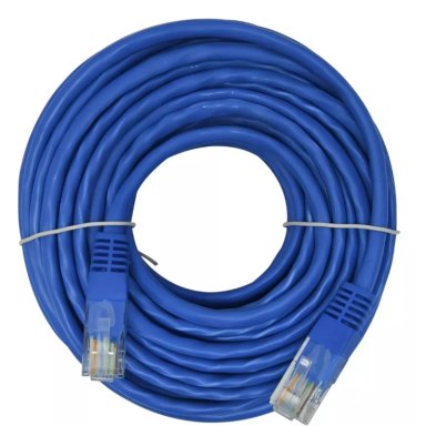CABLE  RJ45 CAT5E 20 MTS CONEXION INTERNET - 1