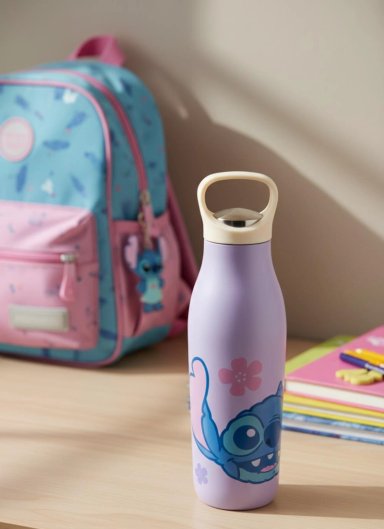 BOTELLA TE RMICA DISNEY STITCH 750 ML COLOR LILA - 3