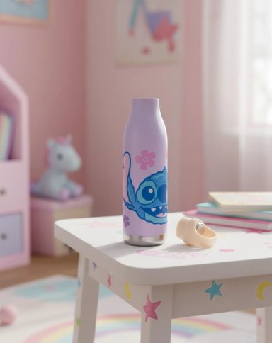 BOTELLA TE RMICA DISNEY STITCH 750 ML COLOR LILA - 4
