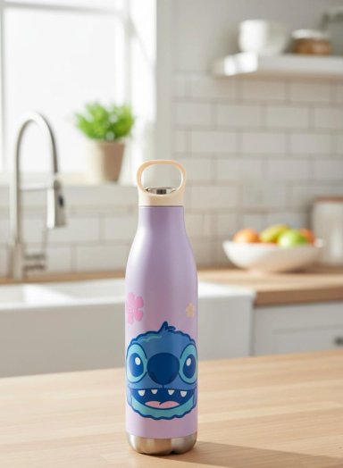 BOTELLA TE RMICA DISNEY STITCH 750 ML COLOR LILA - 5