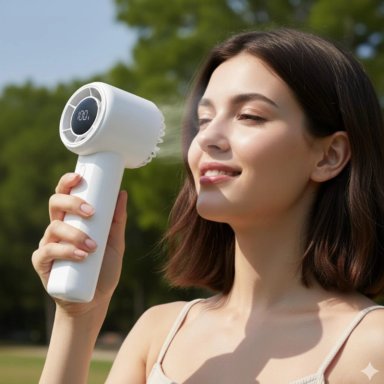 MINI VENTILADOR PORTATIL CON INDICADOR DE BATERIA - 7