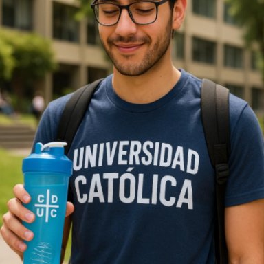 BOTELLA DEPORTIVA UNIVERSIDAD CATOLICA 800 ML - 5
