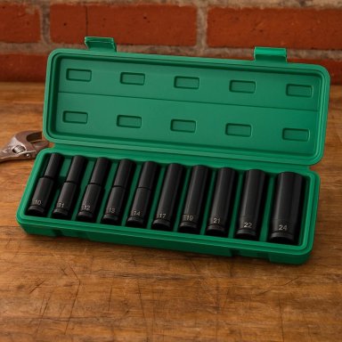 SET DADOS IMPACTO 1/2” 10 PZS 8-24  MM - 2