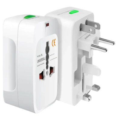 ADAPTADOR ENCHUFE UNIVERSAL INTERNACIONAL PARA VIAJES - 1
