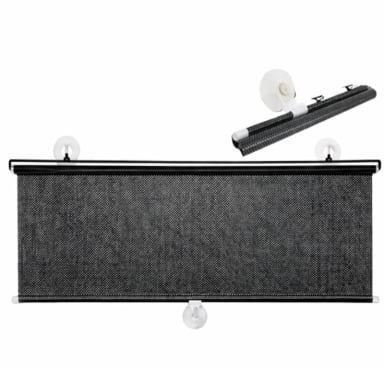 CORTINA RETRACTIL PARASOL PARABRISAS  AUTOS MULTIUSO45X125CM - 1