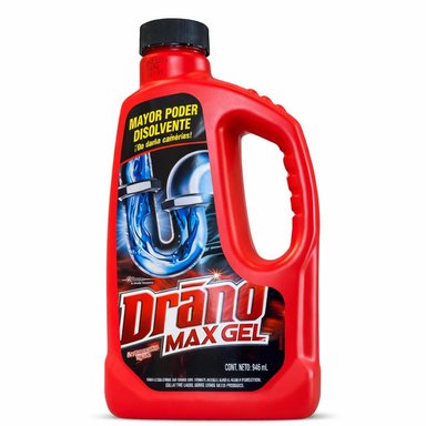 DRANO MAX GEL DESTAPA CAÑERIAS 946ML PRO MAX  POTENTE - 1