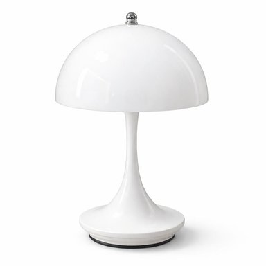 LAMPARA LED VELADOR RECARGABLE CALIDA Y FRIA - NARANJA - 1